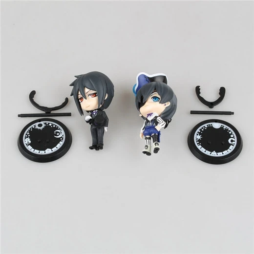 Японское Аниме Kuroshitsuji Black Butler Ciel &amp Sebastian 2 шт./компл. 11 см | Игрушки и хобби