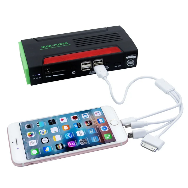 HCOOL автомобильный стартер 12V 600A пиковый 20000mAh портативный аккумулятор усилитель