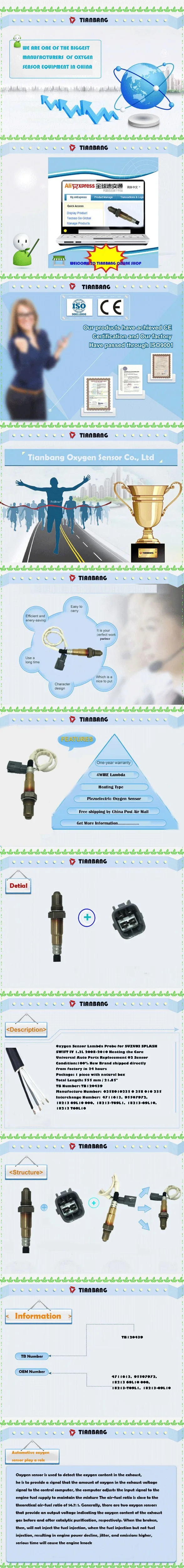 Хорошая работа Lambda сенсор для Toyota OE#: 0258006720 0 258 006 720 O2 кислородный датчик и датчики Автомобильный/O2 Датчик Прямая