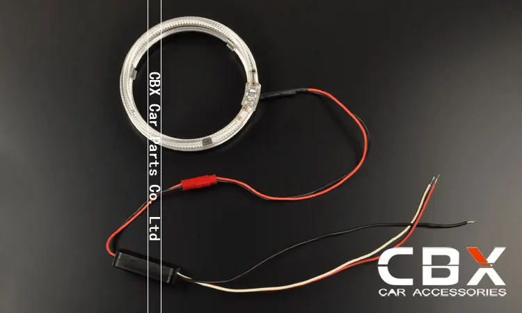 led angel eye halo ring for bixenon projector lens mask 7