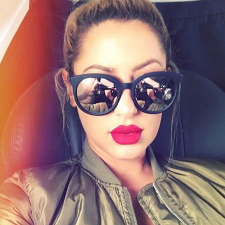 High Quality Couple Square Sunglasses Women Brand Designer Vintage Retro sun glasses for women Men Sunglass Mirror Lunette Femme (2)