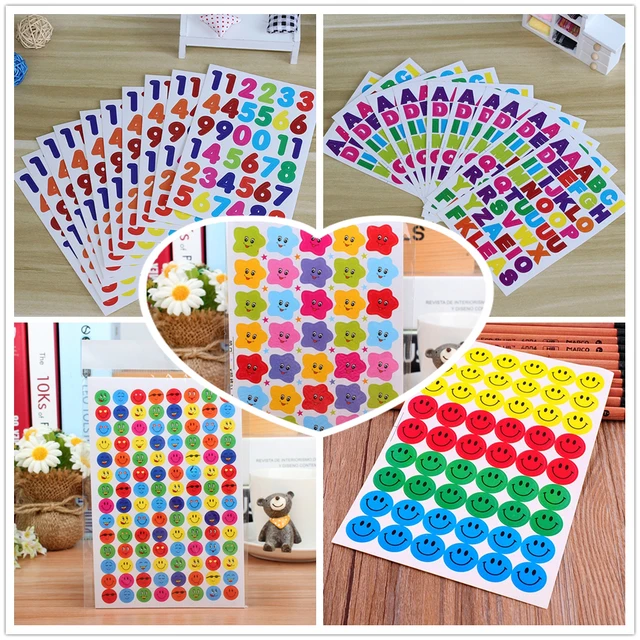 10sheet pack kawaii scrapbooking stickers name sticker for diary