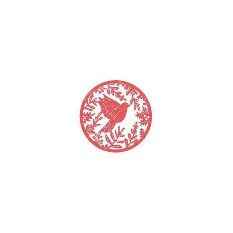 

YaMinSanNiO Bird Circle Background Metal Cutting Dies New 2019 for Craft Dies Scrapbooking Embossing Paper Die Cut Decoration