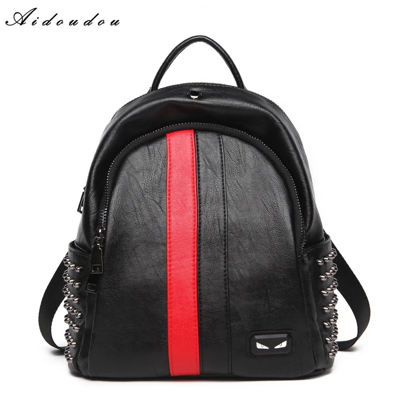 AIDOUDOU Brand Backpacks Fashion Ladies Shoulder Bags Preppy Style Schoolbags For Teenagers Travel 2017 New Mochila