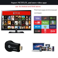 New HFLY Anycast m9 plus wifi tv stick for chrome netflix,hulu,Youtube,RK3036 support mircast/ airplay/ dlna/chromecast