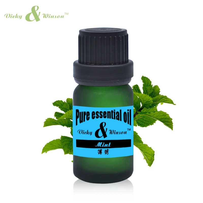 

Vicky&winson Mint essential oil 10ml Pure essential oils face care oil-control blackhead remover Contractive VWDF6