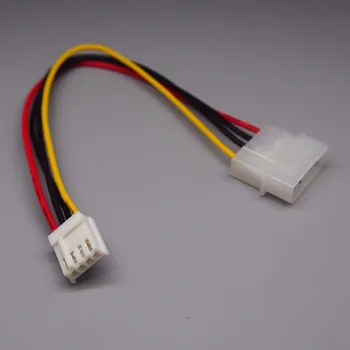 

50pcs 4Pin IDE Power Supply to floppy drive power Adapter Cable Big 4p to Small 4p Power Cord Drive Connector