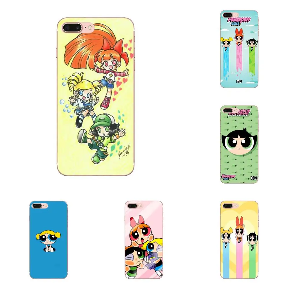 

The Powerpuff Girls TPU Cases Capa For Huawei Honor Mate 7 7A 8 9 10 20 V8 V9 V10 G Lite Play Mini Pro P Smart
