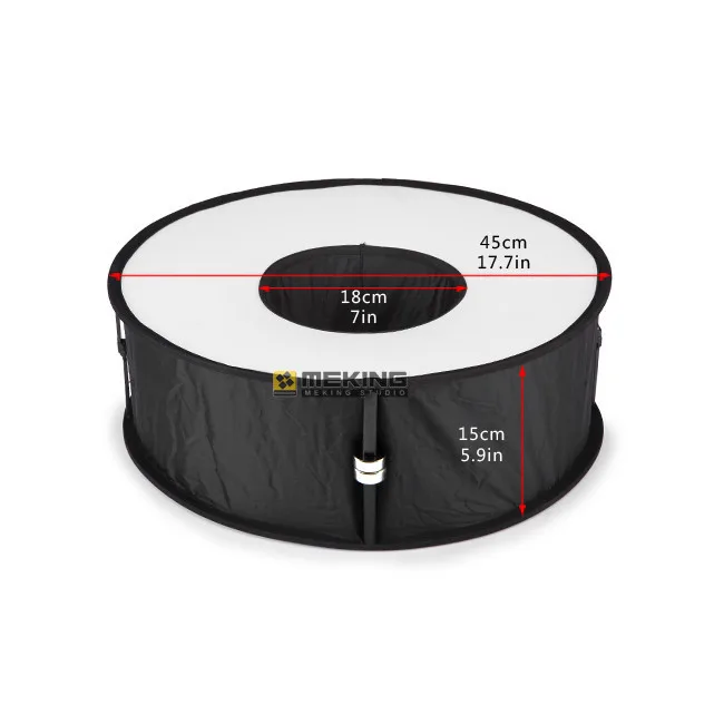 Софтбокс Meking Ring для кольцевой софтбокс Speedlight 45 см складной Difusor Macro Shoot Canon Nikon Yongnuo