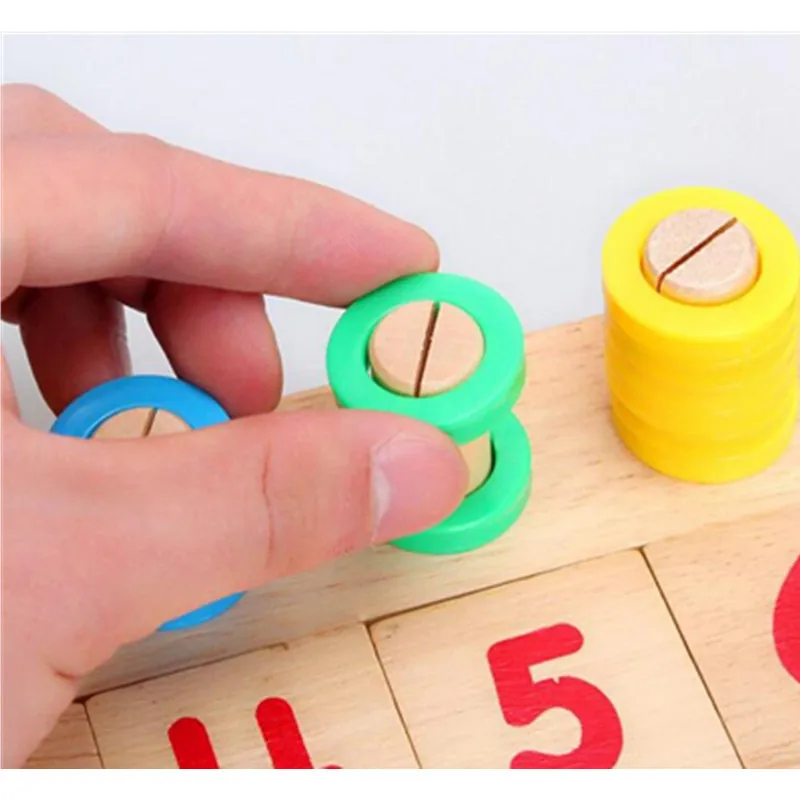Montessori Toys Children Early Educational Learning Puzzle Wooden Toys Count Numbers Matching Early Teaching Math Toys Montessori Toys Children Early Educational Learning Puzzle Wooden Toys Count Numbers Matching Early Teaching Math Toys