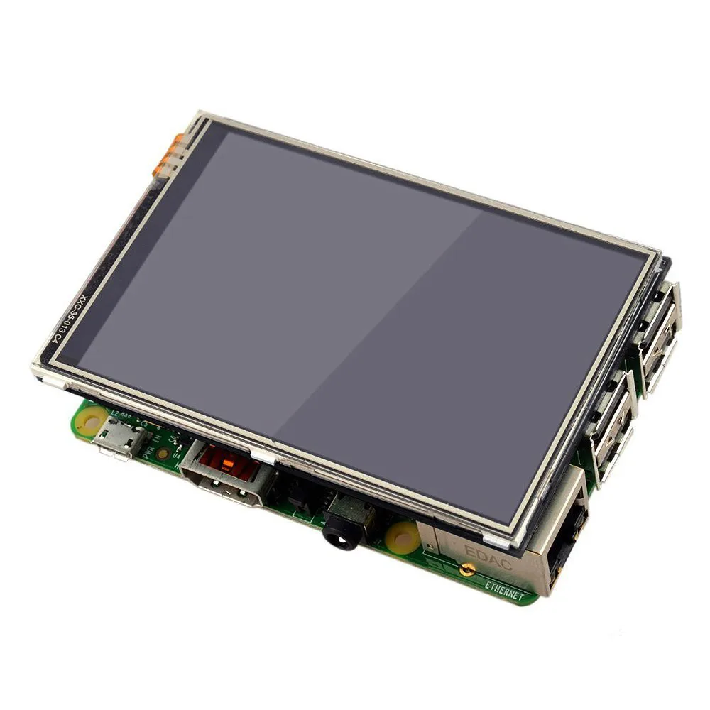 Новый 128 м SPI 60 Гц 3 5 дюймов TFT lcd сенсорный экран чехол для Raspberry Pi 4 3B +|Аксессуары