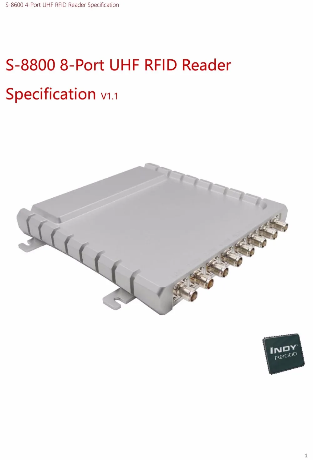 S-8800 Specification-1