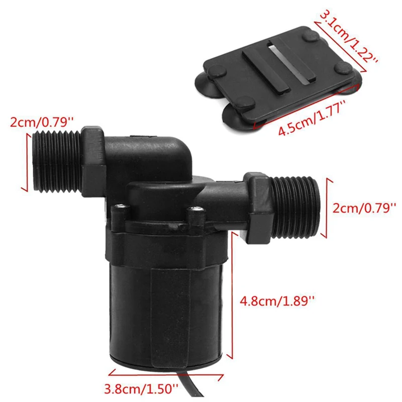 New DC24V 5M 700L/H Hot Water Circulation Pump Brushless Motor Solar Water Pump Set Accessories