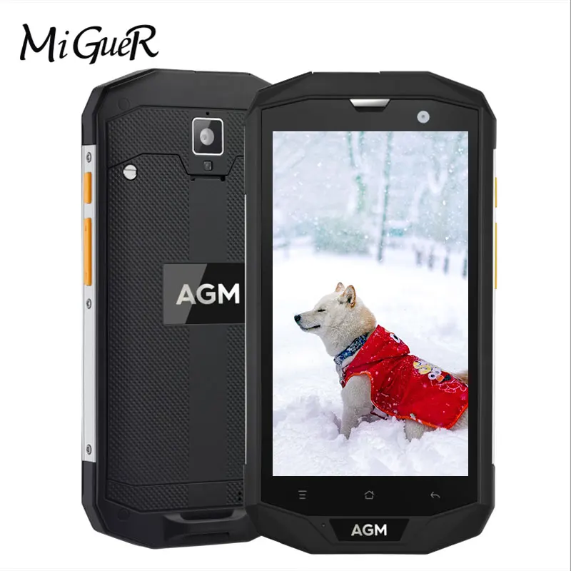 Оригинальный AGM A8 IP68 Водонепроницаемый Android 7 1 MSM8916 четырехъядерный 2 ГГц 5 0 дюймов
