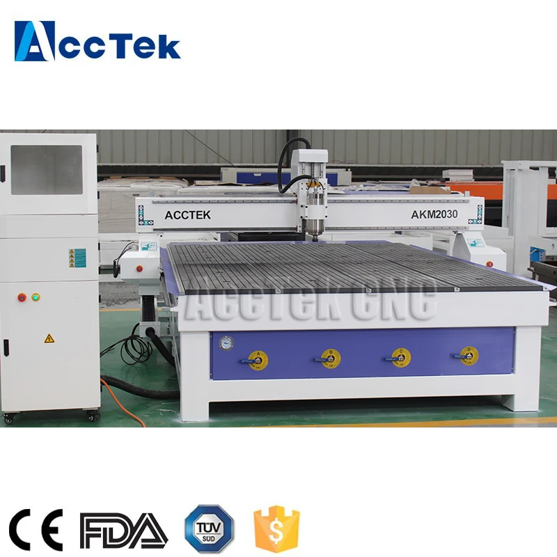 Low price cnc router machine AKM2030 wood engraving machine for sale