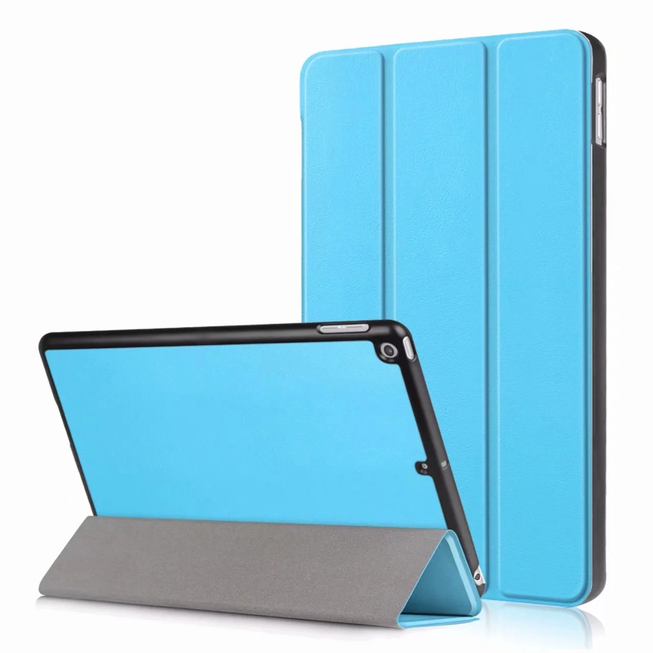 Для iPad 9,7 A1893 A1954 A1822 A1823_Smart чехол+ 7 цветов задняя клавиатура Bluetooth+ Сумочка+ ручка+ пленка+ салфетки