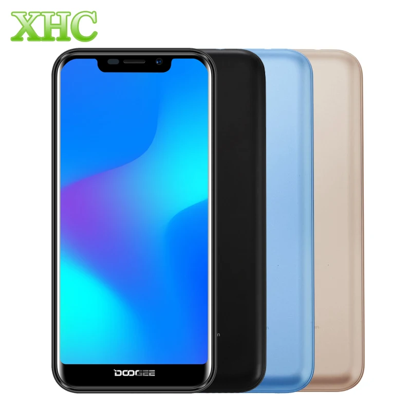 

DOOGEE X70 Android 8.1 5.5'' Smartphone MTK6580 Quad Core 2GB RAM 16GB ROM Dual Rear Camera Face Unlock Dual SIM 3G Mobile Phone