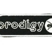 The Prodigy логотип вышитая музыкальная группа Новое железо и нашивка на одежду Heavy Metal индивидуальный дизайн доступен