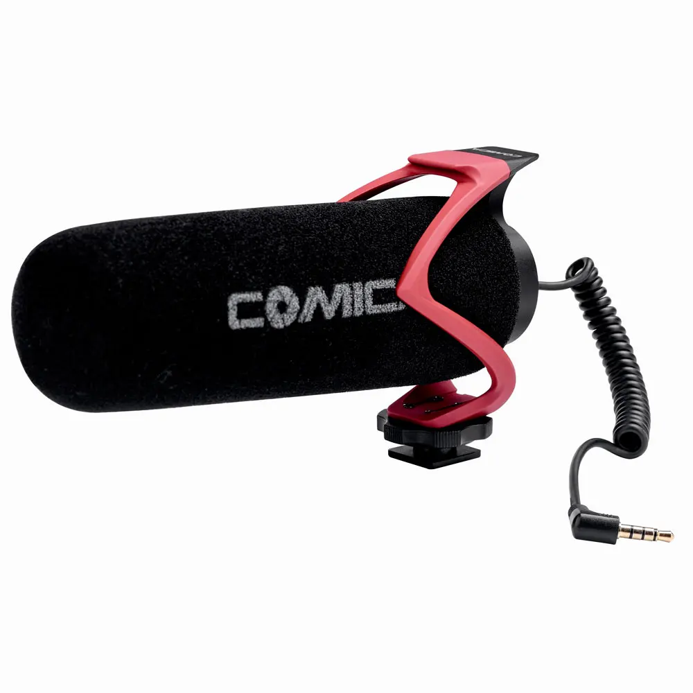 Comica V30 Lite/Sairen Q1 микрофон для записи голоса дробовик интервью Универсальный iPhone