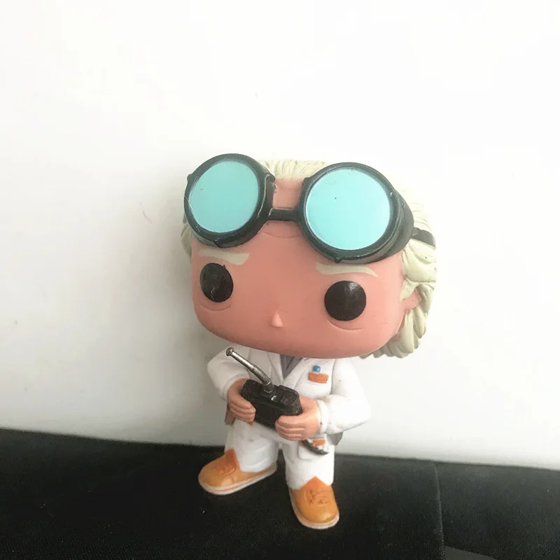 Оригинальный Funko pop Secondhand фильмы: Назад в будущее-Д-р Эммет из коричневого винила