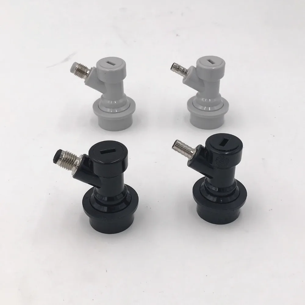 

New Ball Lock Homebrew Keg Quick Disconnects Kit - Gas/ liquid with 1/4"Barb / 1/4 MFL for homebrew free shipping