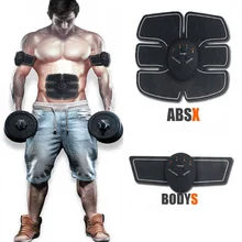 Muscle Massager Training Body Shape Fit Set ABS Six Pad Massage Trainer Sticker Controlle