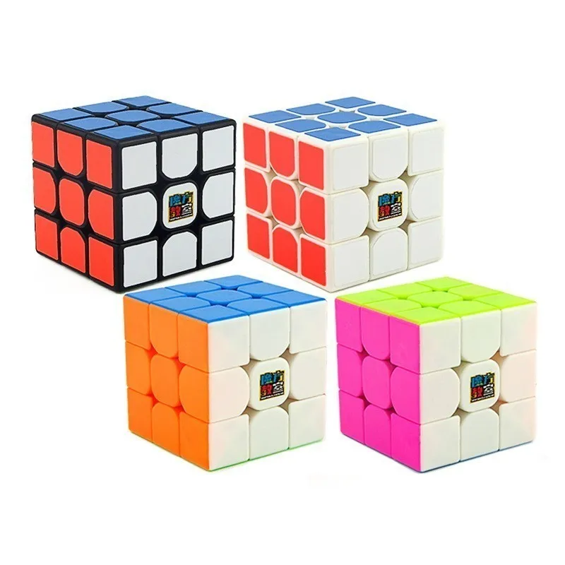 Moyu 3x3x3 магический куб Mf3rs 56 мм, трехступенчатая головоломка, профессиональный скоростной куб, магические Развивающие игрушки для детей, кубик с подставкой