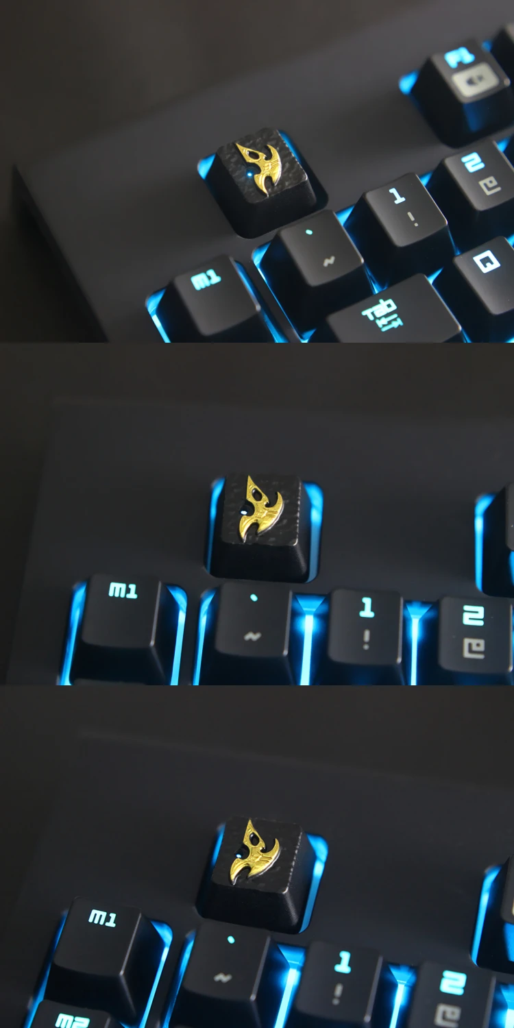 Заказной тисненый цинковый сплав keycap Для Игры Механическая клавиатура, высококачественный уникальный DIY для C