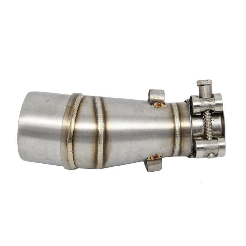 Motorcycle Exhaust Muffler Middle Pipe Connector Adapter For Kawasaki Z250 2008-2016 Ninja 300 2013-2016 Ninja 250R 2008-2016