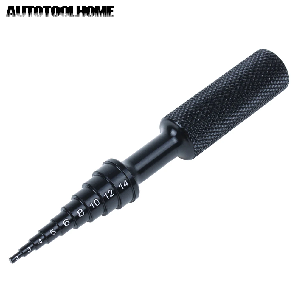 

Gear Puller RC Bearing Disassembly Tool Step Drill Bits Type 9 Steps 2 3 4 5 6 8 10 12 14 mm Fits Ball Bearings Model Tools