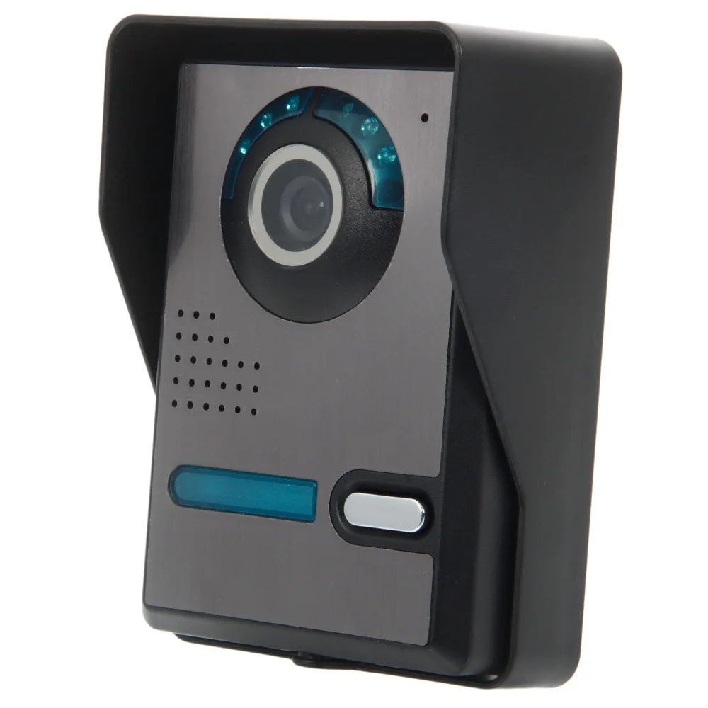 7 дюймов TFT Цвет видео-телефон двери внутренняя безопасность входной двери системы контроля доступа