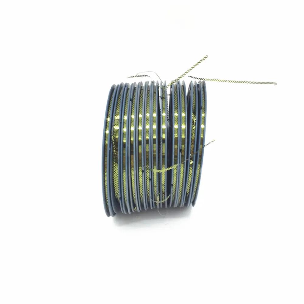 

12pcs PET Sequins reel 3mm sequins spangle roll disk reel flat glitter sequins length 95meters per reel for Garments