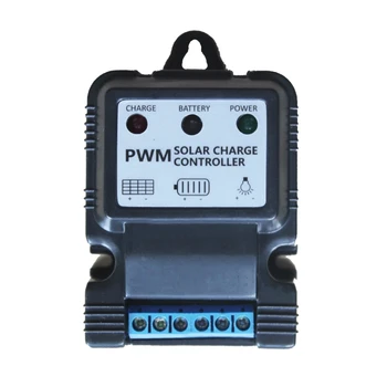

10A 11.1V 12V lithium battery solar street light controller photovoltaic small system controller 3 string