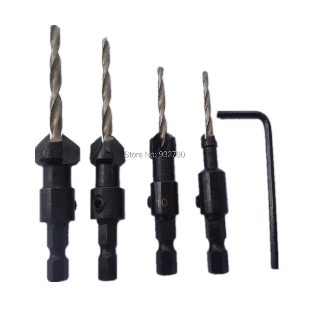 Aliexpress.com : Buy 5pcs Tapered Drill Countersink Bit 