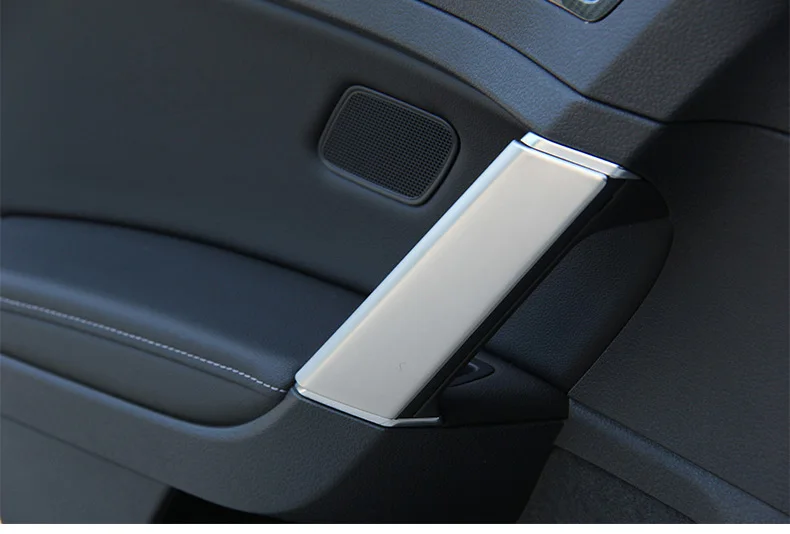 Для Volkswagen Golf 7 MK7 MK7.5 TSI GTE R-line GTl- накладка на внутреннюю дверную ручку из нержавеющей стали наклейка отделка блестками