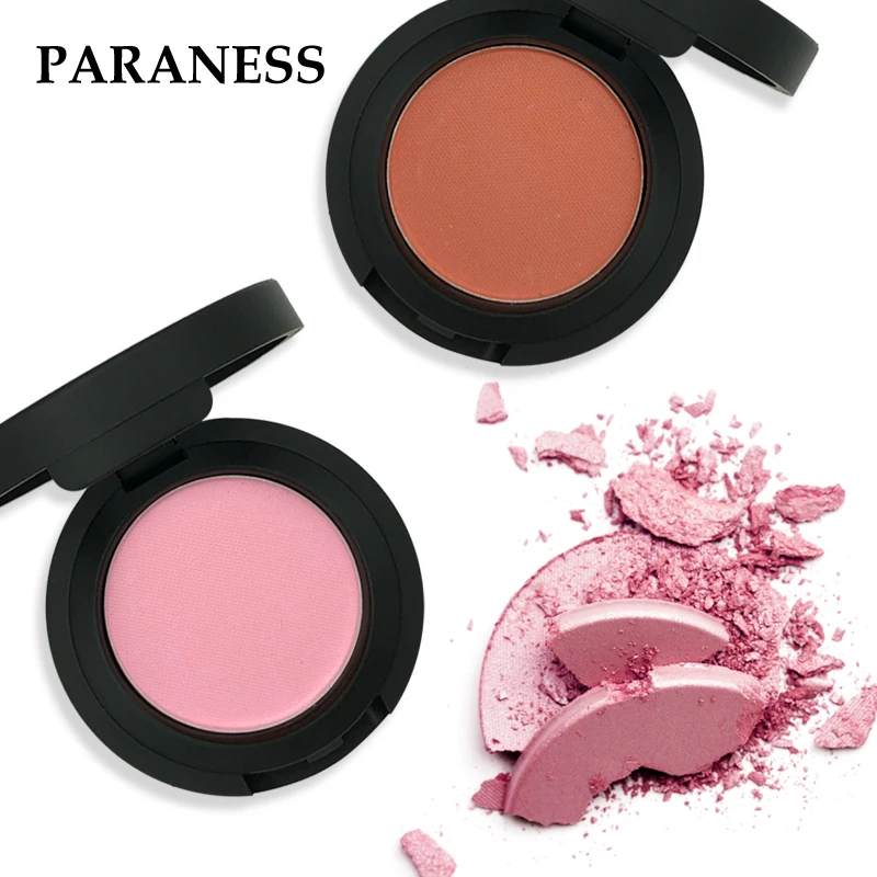 Paraness Brand Cream Blusher Makeup Palette Face Powder Blush Cheek 3 Color Mineral Sleek
