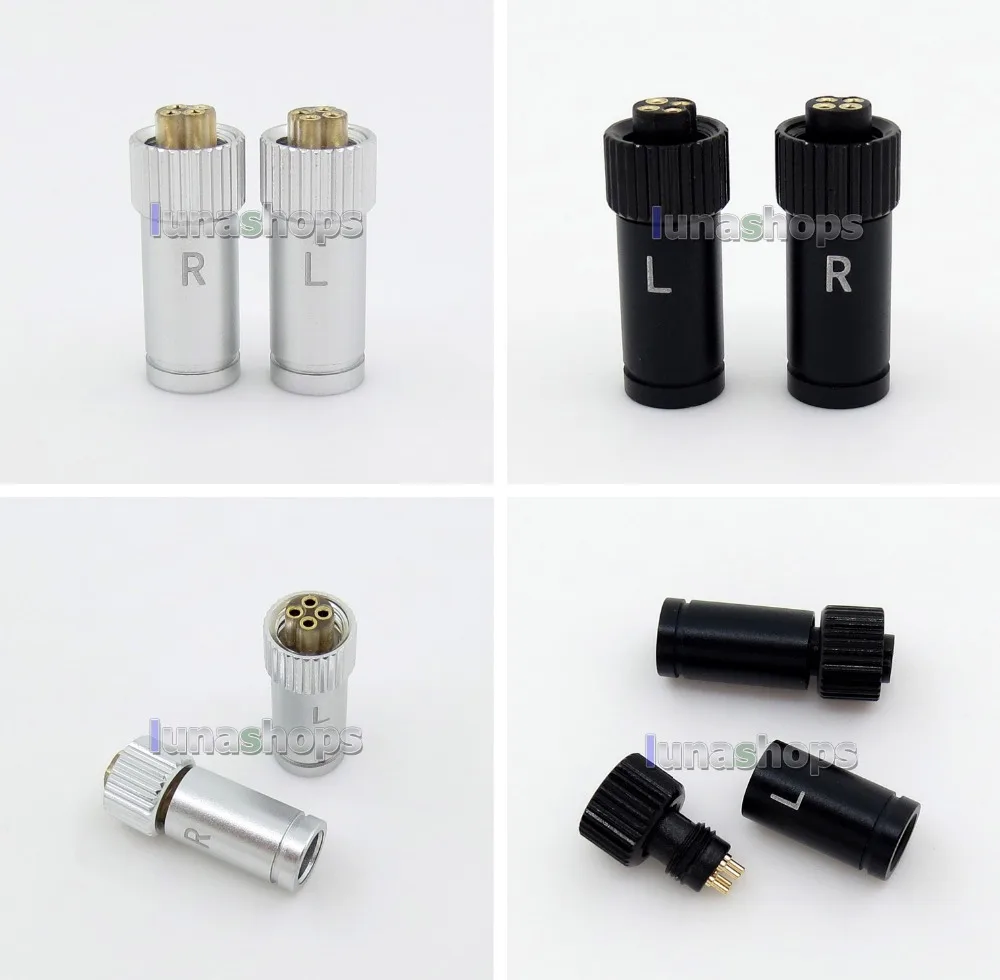 

LN005852 Straight DIY XLR Earphone Pin Adapter For JH AUDIO JH24 Roxanne 24 Iriver AK R03 AKR02