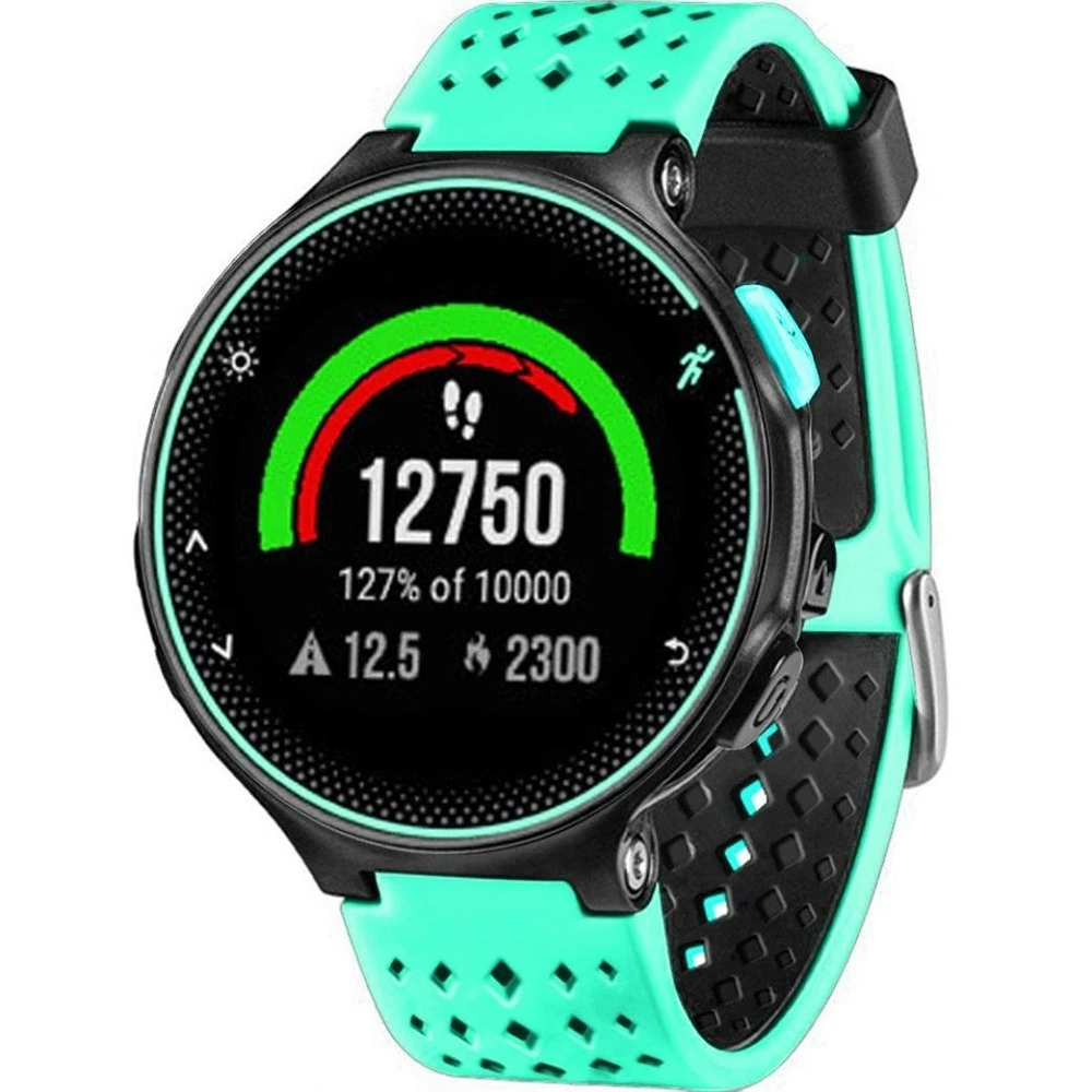 Hangrui силиконовый ремешок для смарт-часов Garmin Forerunner 230 235 220 620 735 Смарт-часы, отлично подходит для замены ремешков ремень Спортивная дышащая браслет