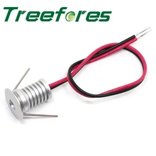 1 Вт 12 В COB 13 мм 25 мм Мини Светодиодный точечный светильник кухонный обеденный светильник ing 100Lm лампа Точечный светильник CE RoHS ночной потолочный светильник