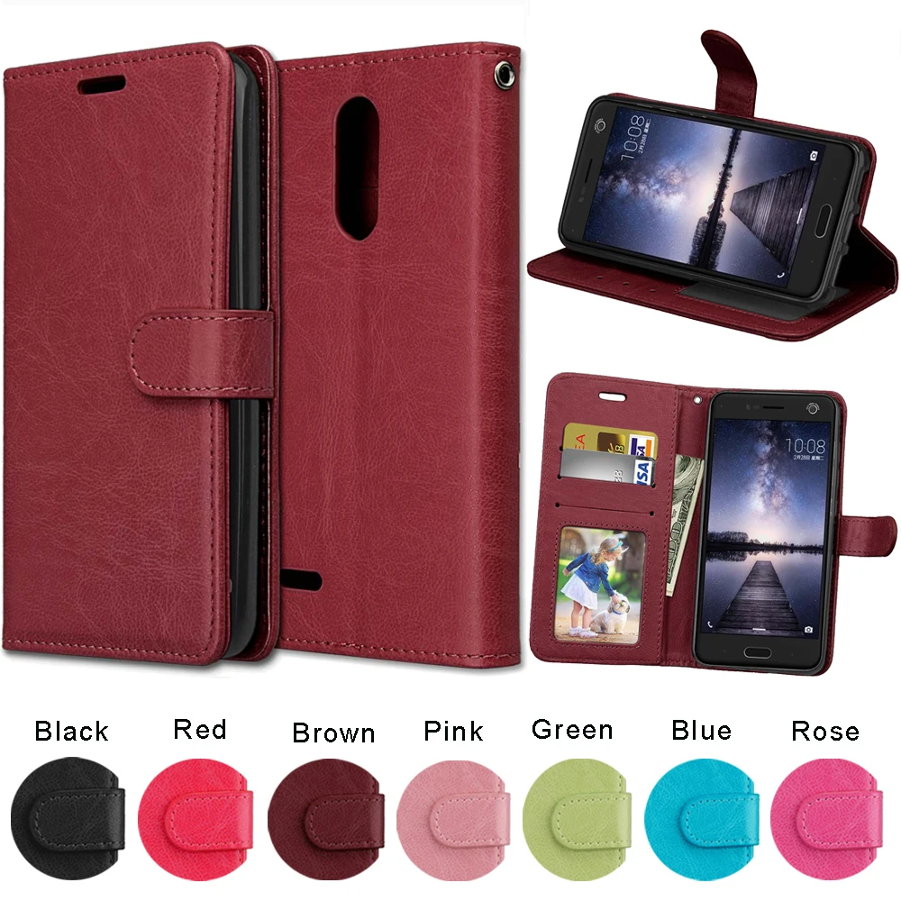 Flip Cover For LG K10 2018 / K11 / K10+ Plus 2018 Case Leather Luxury