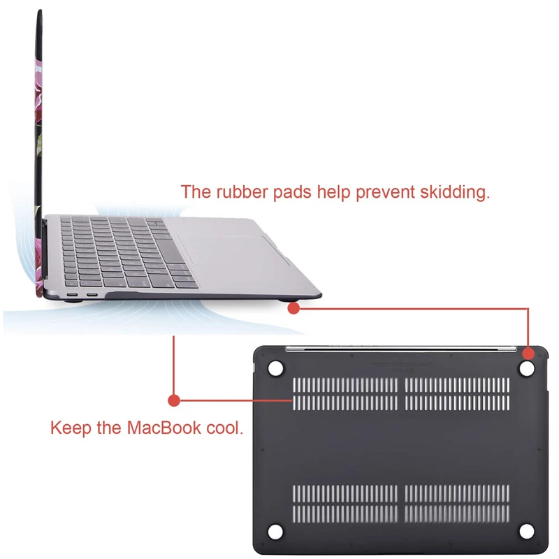 Жесткий матовый чехол MOSISO для ноутбука Macbook Air 13 дюймов Mac Book Pro Retina Touch Bar A1706 A1708 A1989