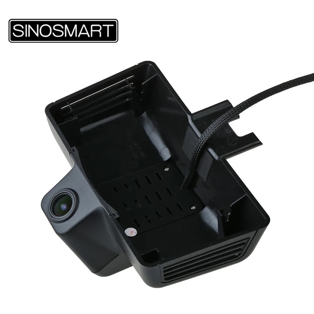 SINOSMART Novatek 96672 Wifi DVR камера для Mercedes Benz SUV G500/G35/G55 2019 управление через приложение SONY