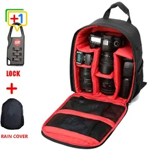 High quality Red Waterproof multi-functional Tigernu Digital DSLR Camera Video Bag Small SLR Camera Bag for Photographer