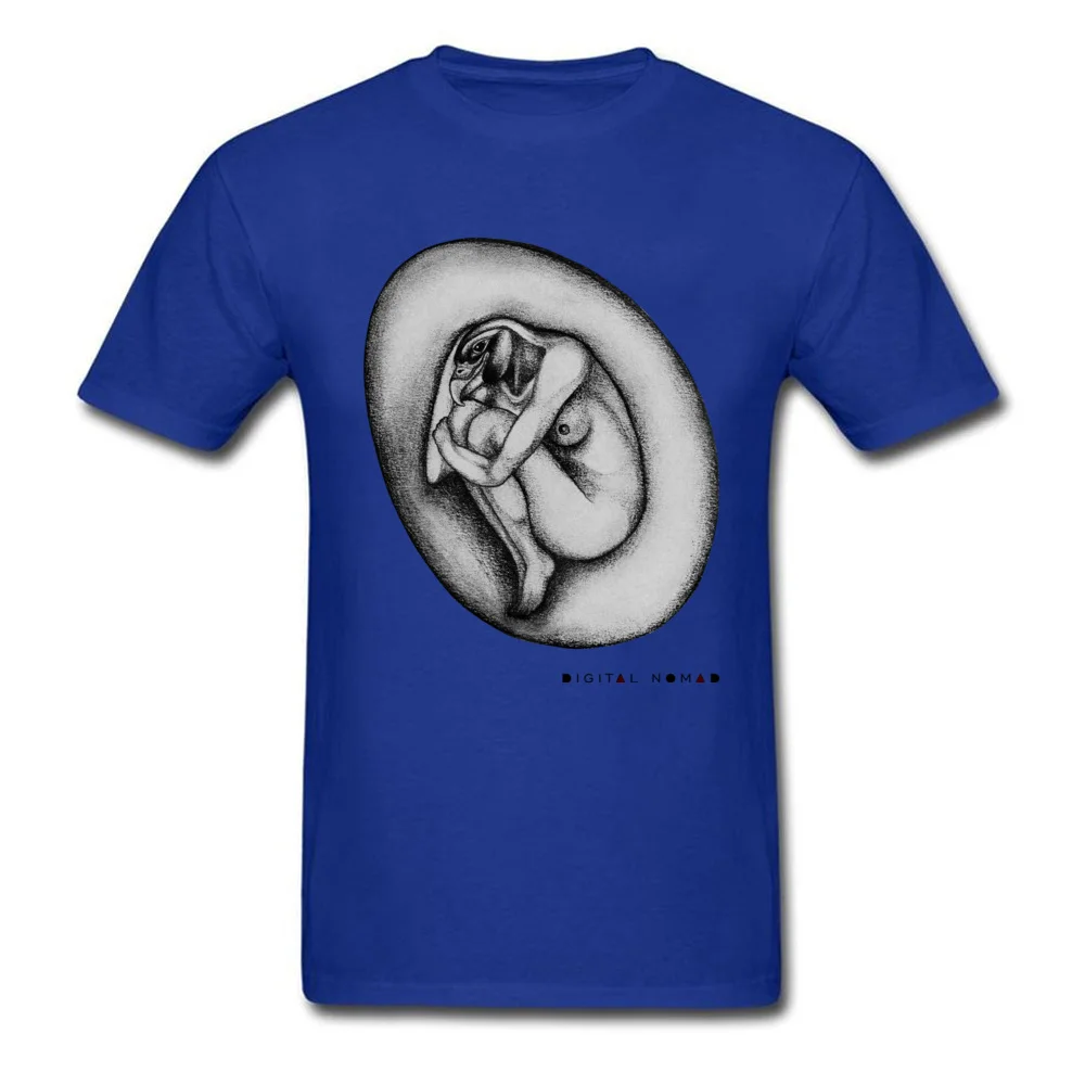CreationDigital Nomad T-shirts Brand New Short Sleeve Geek 100% Cotton O Neck Young Tops T Shirt Street T-Shirt Autumn CreationDigital Nomad blue