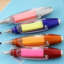 Креативная шариковая ручка Примечания ручка с подсветкой 5 шт