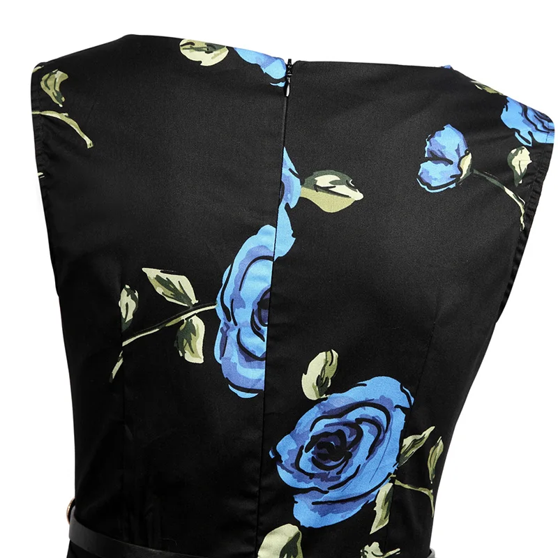 Kostlish-2017-New-Summer-Dress-Women-Floral-Print(8)