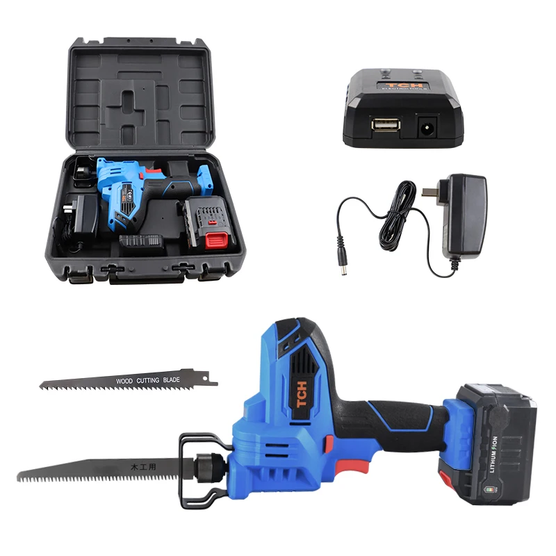 

TCH 16V cordless power tool with three batteries and one charger