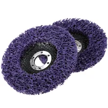 2pcs Mayitr Purple 125mm Poly Strip Disc Grinder Wheel Paint Rust Removal Clean For Angle Grinder 2pcs Mayitr Purple 125mm Poly Strip Disc Grinder Wheel Paint Rust Removal Clean For Angle Grinder
