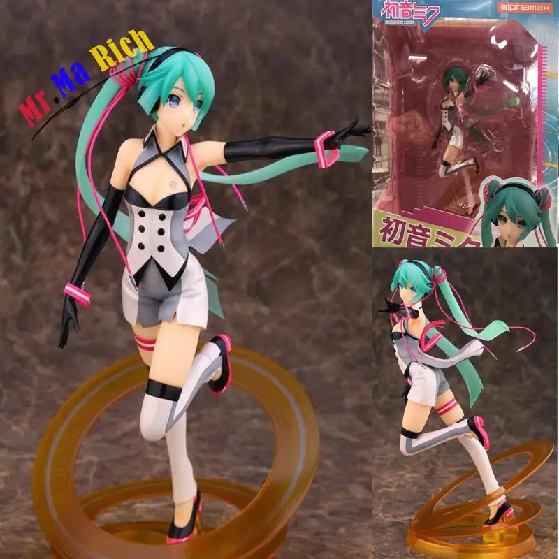 

Anime Hatsune Miku Figure Dream Fever Ver. Miku Model Doll Pvc Brinquedos Anime Action Collection Toys With 23cm