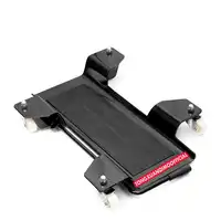 Motorcycle mobile dolly rack large bracket support frame locomotive rear wheel bogie parking maintenance garage repair tools